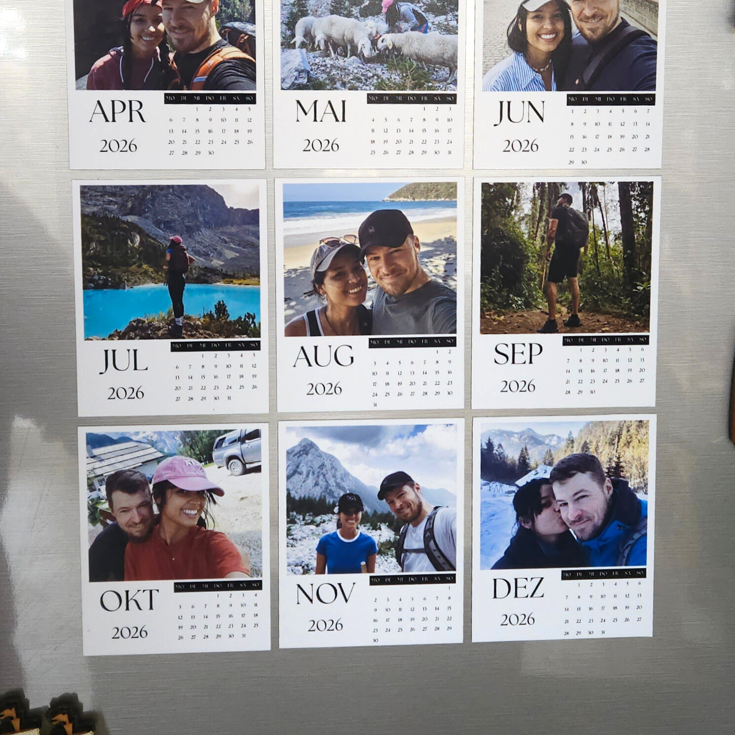 Kalender-Magnete 2026